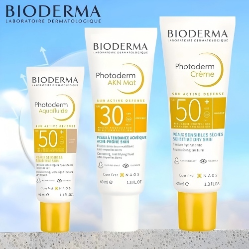 Bioderma Photoderm Aquafluide Sunscreen SPF50+ PA++++ 40 ml/ครีมกันแดดสูตรน้ำนม สำหรับทุกสภาพผิว