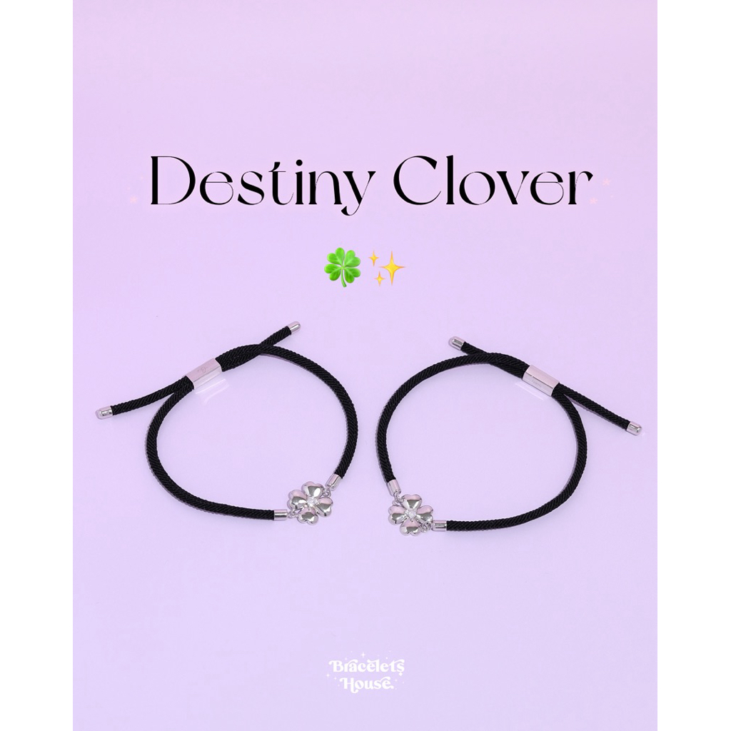 Braceletshouse 💜 Destiny Clover 🍀✨