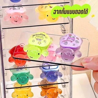 8 ช่อง กล่องโชว์โมเดล กล่องอะคริลิคใส ตู้ใส่โมเดล มีตัวกั้นปรับได้ ฝาปิดแม่เหล็ก กันตก กันฝุ่น สำหรับนักเรียน ออฟฟิศ
