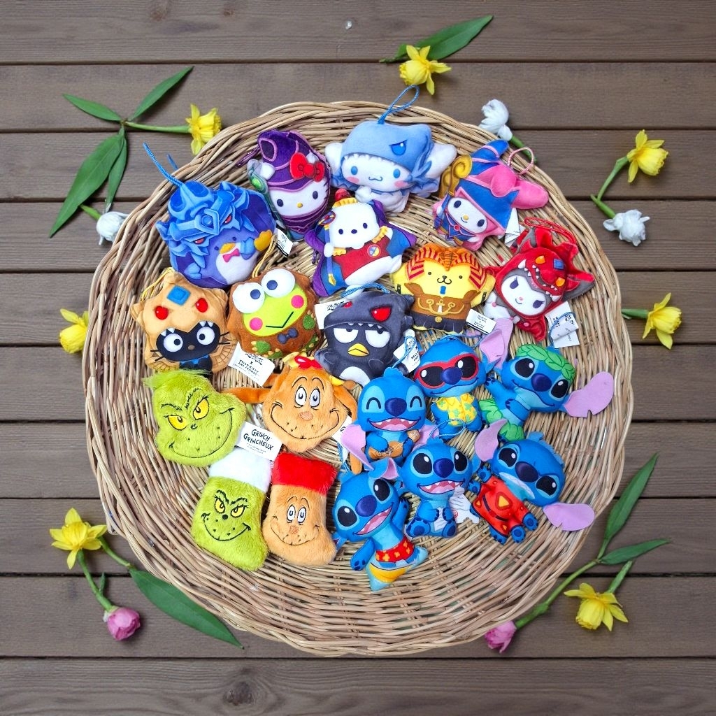 💥พร้อมส่ง💥ตุ๊กตาพวงกุญแจ sanrio Hero Dc Comics ขนาด4นิ้ว🌈งานแท้🌈อัพเดต22/01/69🌈