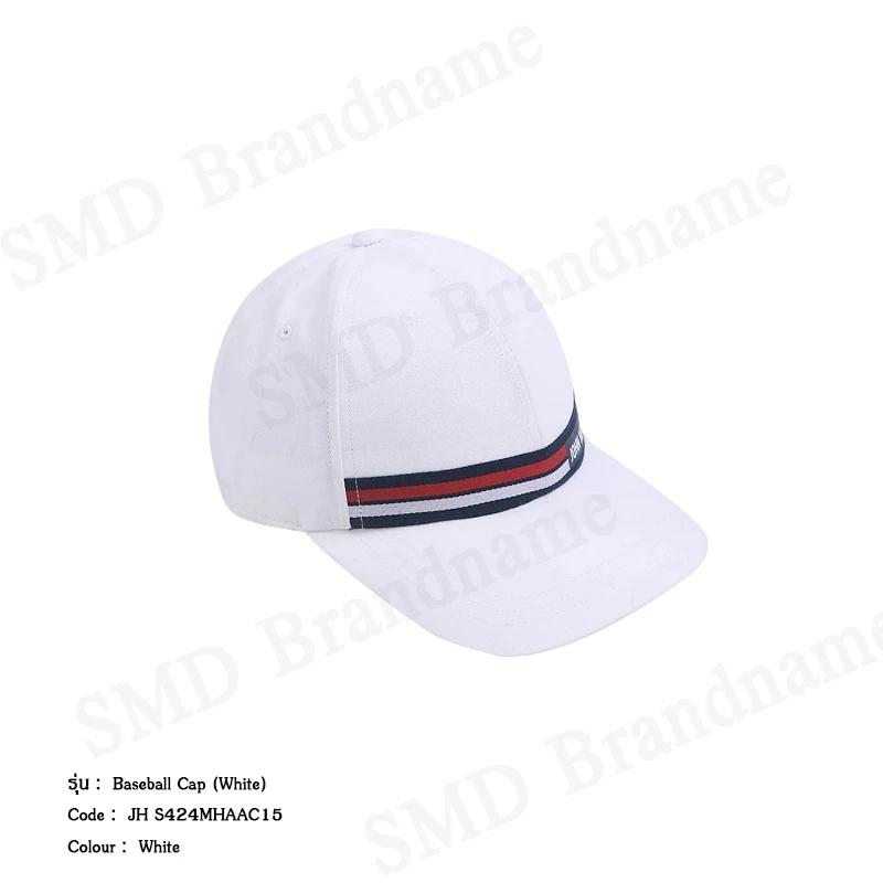 John Henry หมวกแก็ป รุ่น Baseball Cap (White) Code: JH S424MHAAC15
