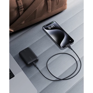 AUKEY CB-BAL7 สายชาร์จเร็วไอโฟน 8-14 Series Lightning Cable MFi Certified 0.9m