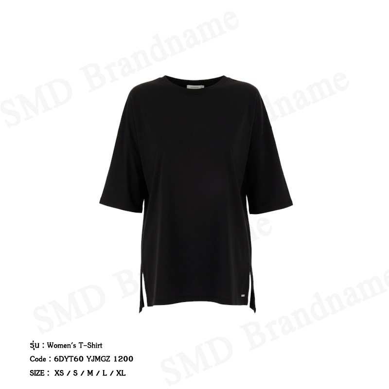Armani Exchange เสื้อยืดคอกลมผู้หญิง รุ่น A/X Women's T-Shirt Code: 6DYT60 YJMGZ 1200