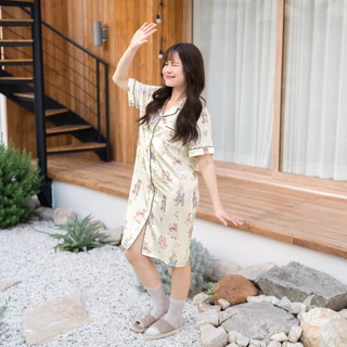 ชุดนอน LovelyNight กระโปรง Wildlife Melody C38