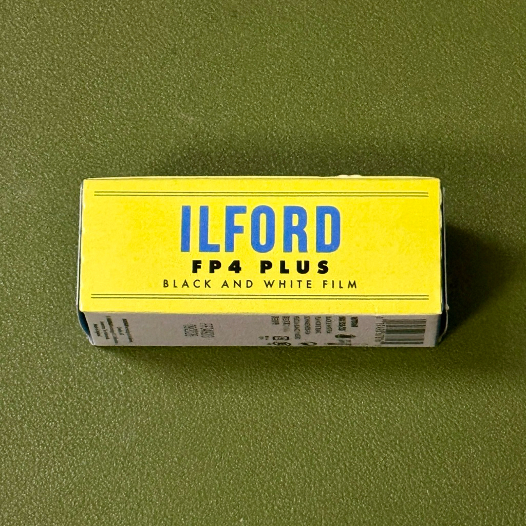 ฟิล์มขาวดำ ILFORD FP4 PLUS B&W | 120 Medium Format
