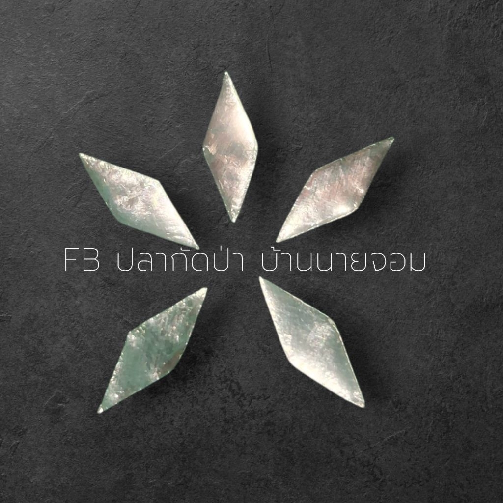 ดอกตอก ข้าวหลามตัด  ขนาน ยาว14มิล กว้าง5มิล จำนวน250กว่าดอก ต่อ1ถุง สั่ง5เเถม1ถุง