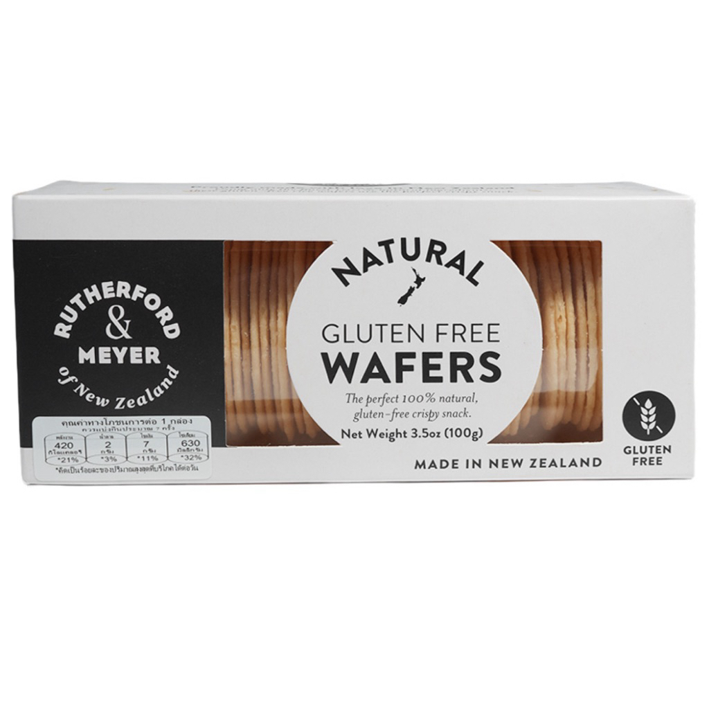 Rutherford & Meyer Gluten Free Wafers Naturals/Gourmet Wafer/Cracker Fig&Walnut/Cranberry/Pink Peppercorn/Garlic&Olive