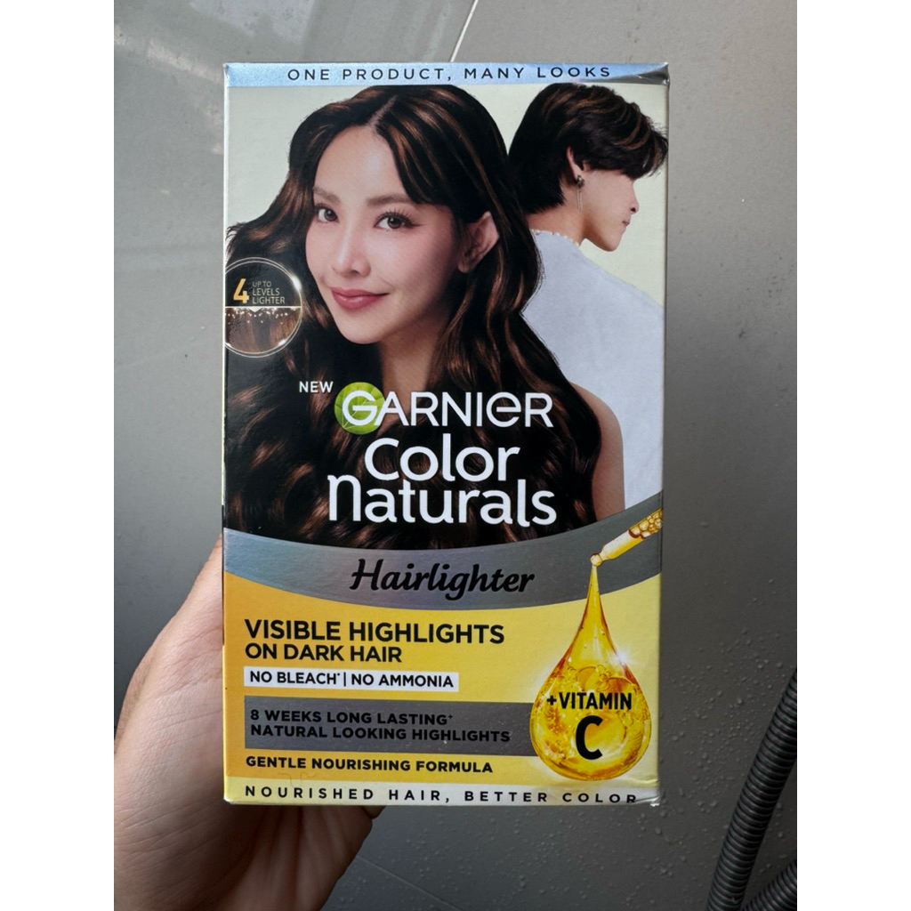 การ์นิเย่ คัลเลอร์ แนทเชอรัลส์  GARNIER HAIRLIGHTER (สีผม, ย้อมผม, Garnier Hair Color)