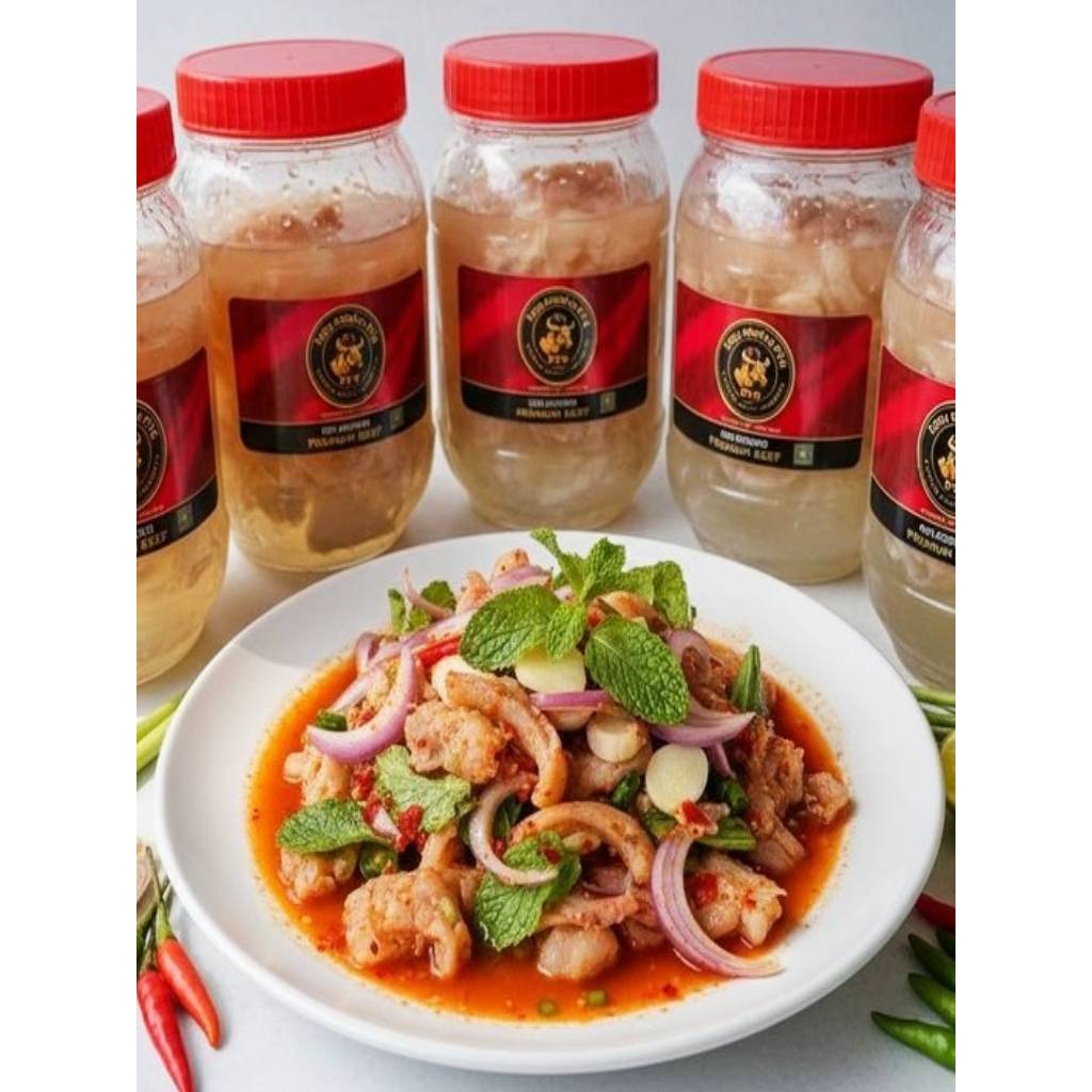 ส้มตีนวัว PYK ของฝากโคขุนโพนยางคำ สกลนคร (100%) แพคเกจใหม่! อร่อย กรุป กรุป ไปเลยจร้า