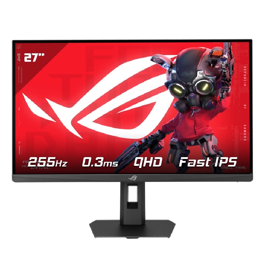 ASUS ROG Strix XG27ACMES 27” QHD HDR400 Gaming Monitor 2560x1440, 255Hz( OC) HDMI 2.1, 1ms, Fast IPS, G-Sync Compatible