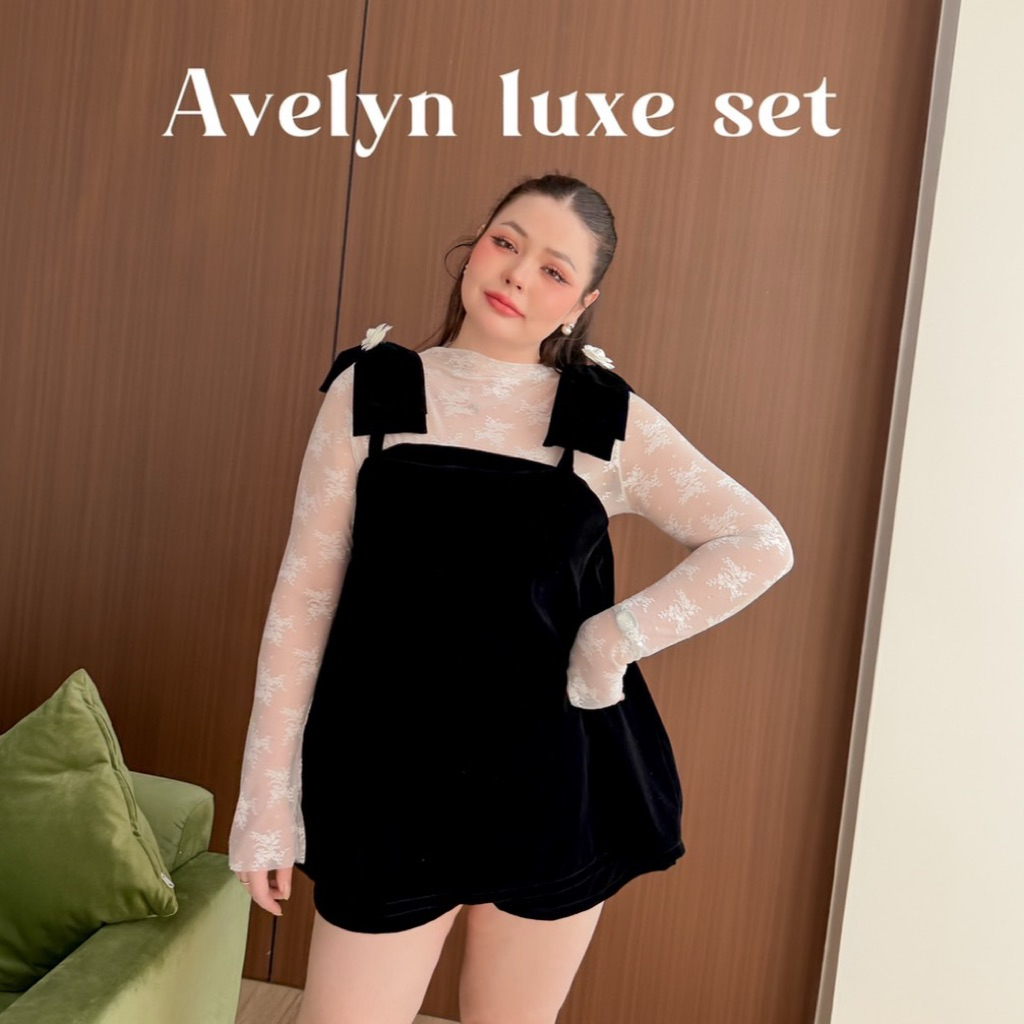 Lady M | Avelyn luxe set plussize ชุดเซต 3 ชิ้น สาวอวบ ดีไซน์สวยเก๋ ชิคๆ แฟชั่นทันสมัย ใส่ปาร์ตี้ คาเฟ่ Everydaylook