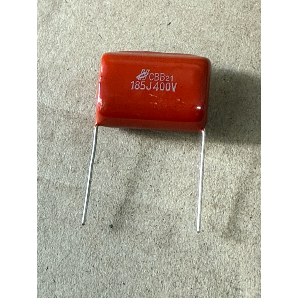 (ชุด1ชิ้น/5ชิ้น) Cไมล่าญี่ปุ่น C 1.8UF 400V C185 185J400V 27mm คาปาซิเตอร์ 185PF C1.8UF400V Capacito