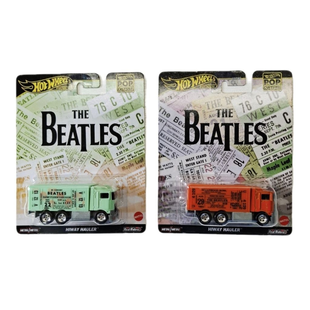 Hot wheels premium รุ่น Hiway Hauler ล้อยาง ท้องเหล็ก แพ็คสวย