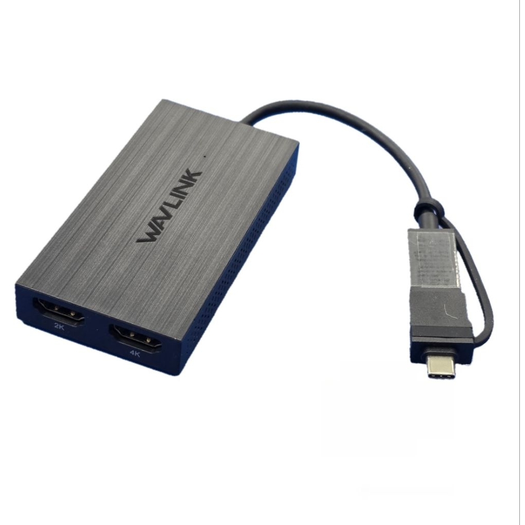 WAVLINK (WL-UG7602HC) USB3.0 to HDMI Dual Display Adapter