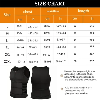 บอกลาพุงใหญ่ใน 7 วันเสื้อกล้ามรัดหน้าท้องสำหรับผู้ชาย เสื้อกล้ามรัดกระชับสัดส่วนสำหรับซาวน่า ใส่ก็ผอมSlimming สำหรับชาย