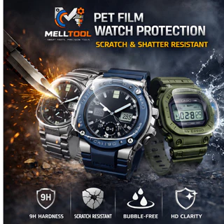 ฟิล์มกันรอย PET สำหรับ Casio AE1200 | ใส ชัด ติดง่าย | จัดส่งจากไทย