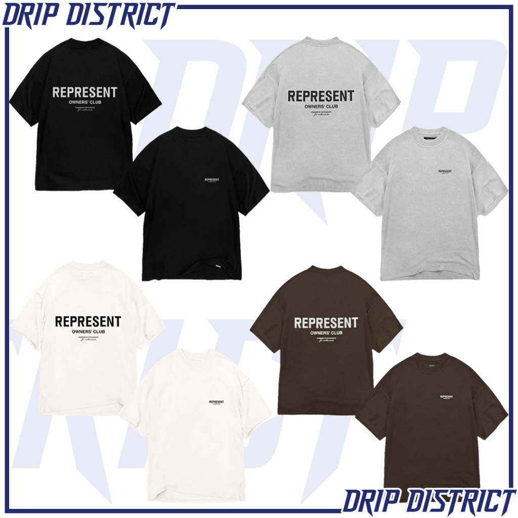 เสื้อยืด Represent Owners Club T-Shirt พร้อมส่งของแท้ (made in portugal)