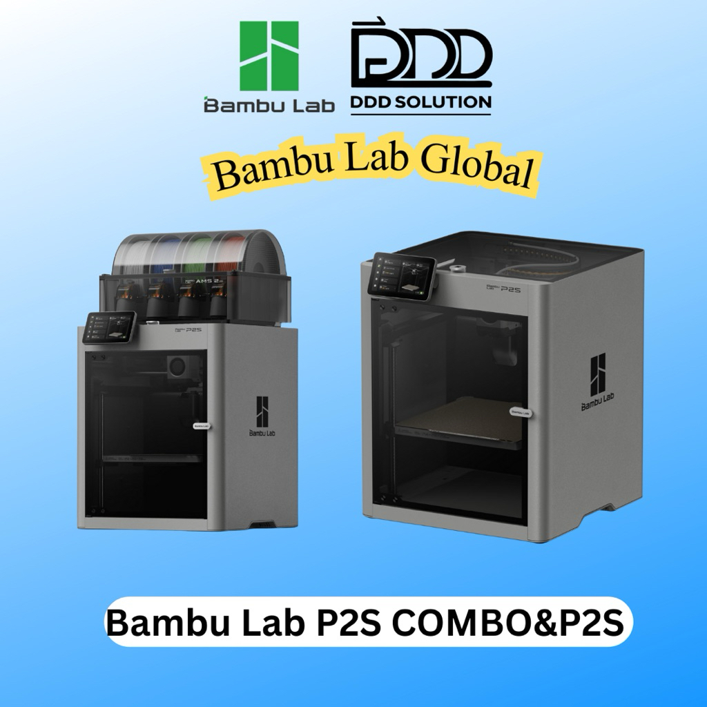 เครื่องพิมพ์ 3 มิติ ยี่ห้อ Bambu Lab รุ่น P2S combo&P2S