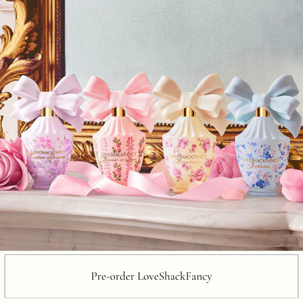 [Pre-order] LoveShackFancy Endless Dreams, Forever in Love, Moondance, Bohème, Love on the Beach