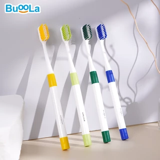 Buoola แปรงสีฟันสำหรับคนจัดฟัน+แปรงขัดซอกฟัน 10 ชิ้น ขนแปรงนุ่ม ไม่บาดเหงือก