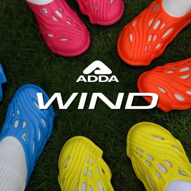 ADDA WIND size 4-11 รุ่น 5TD75  รองเท้า แตะลำลอง ชาย/หญิง สวมหัวโต รัดส้นพร้อมส่งด่วน