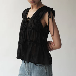 She Knows - Racquel Blouse เสื้อเบลาส์ S-L