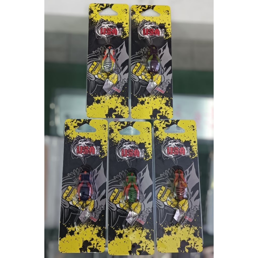 เหยื่อกบยาง USA รุ่น เดวิล By โอ๊ต USA