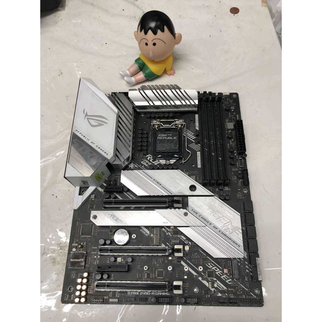 MAINBOARD (เมนบอร์ด) 1200 ASUS ROG STRIX Z490-A GAMING gen 10 -11  ไม่มีกล่อง  พร้อมใช้งาน
