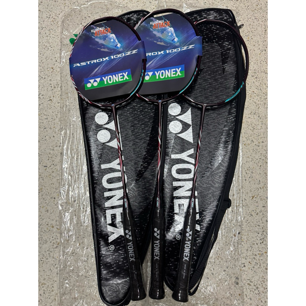 ไม้แบดมือ 2 Yonex Astrox 100zz Kurenai (3U/4UG5) รหัส  TH/SP/JP