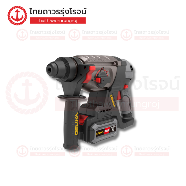 OSUKA สว่านโรตารี่ไร้สาย 3ระบบ 26mm 20v C1xB1x4.0ah BLM 2.5j OCRH852-M1 AOSK0103 (ครบชุด+กล่องพลาสติ