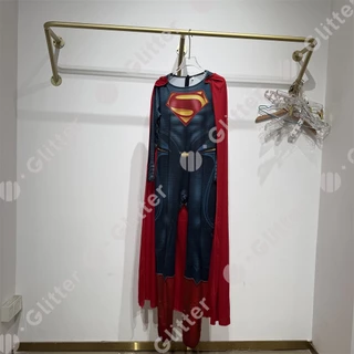 🇹🇭 ชุดซุปเปอร์ฮีโร่ 2025 Superman Cosplay Costume เครื่องแต่งกายฮาโลวีน ชุดบอดี้สูทซูเปอร์แมนสไตล์ ชุดซุปเปอรแมน ชุดฮีโร