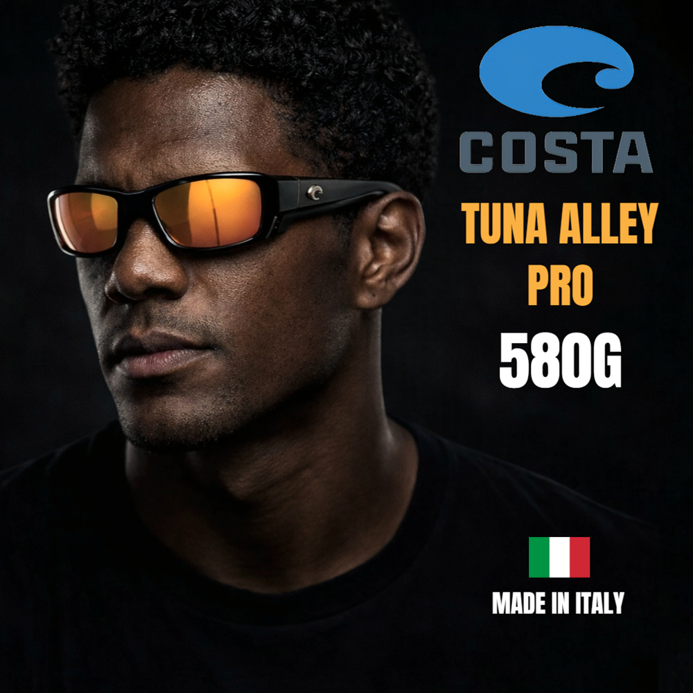 COSTA Delmar TUNA ALLEY PRO ** แว่นงานเอ้าดอร์ ประสิทธิภาพสูง MADE IN ITALY 100% **