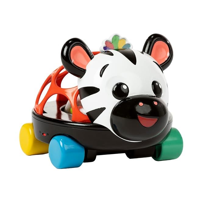 Baby Einstein - Curious Car Zebra Oball Toy Car & Rattle BE รถเข็นลายม้าลาย(0m+)