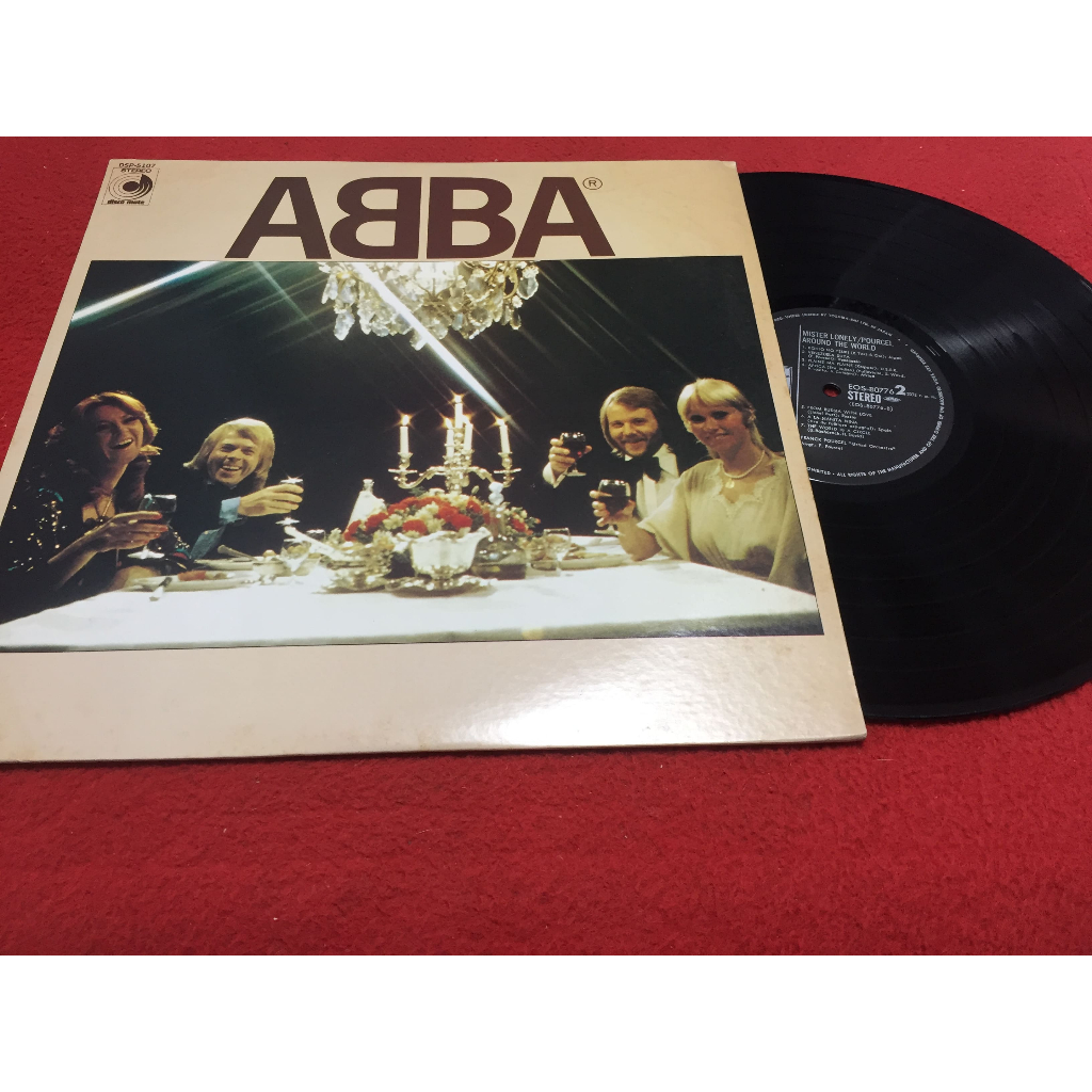 ABBA -  ABBA ขนาด 12 นิ้ว LP ร้าน PinHaiMusic B86