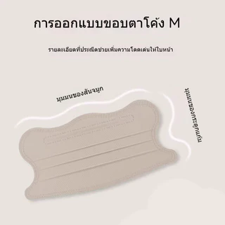 50/100PCS หน้ากากอนามัยแบบใช้แล้วทิ้งรูปทรงผีเสื้อ 3 มิติ ระบายอากาศได้ดี การบรรจุอิสระ ผ้าปิดหน้า
