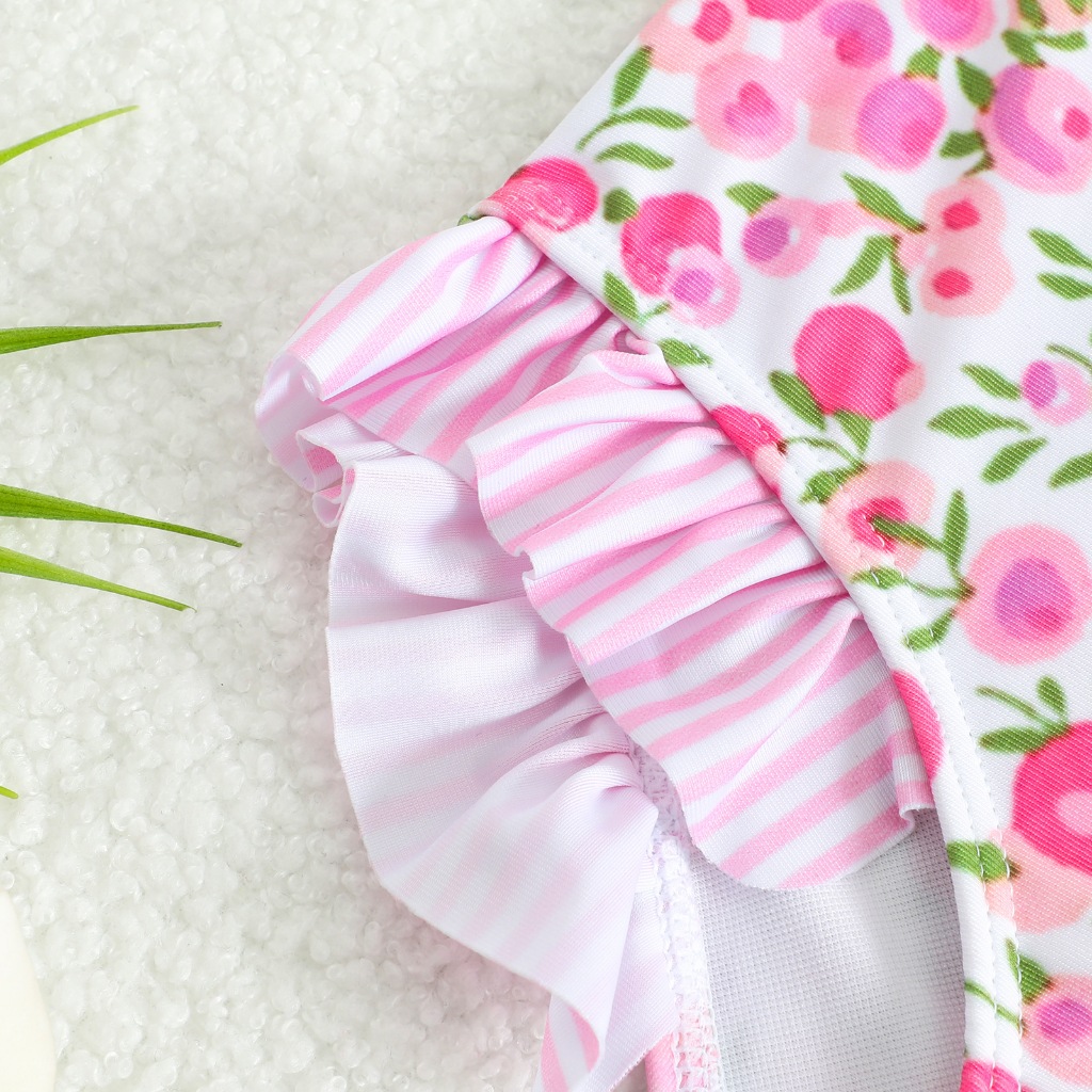 ชุดว่ายน้ำเด็กอ่อน MiniQueen รุ่น Blooming Bikini (SWM00072) - รูปที่ 3