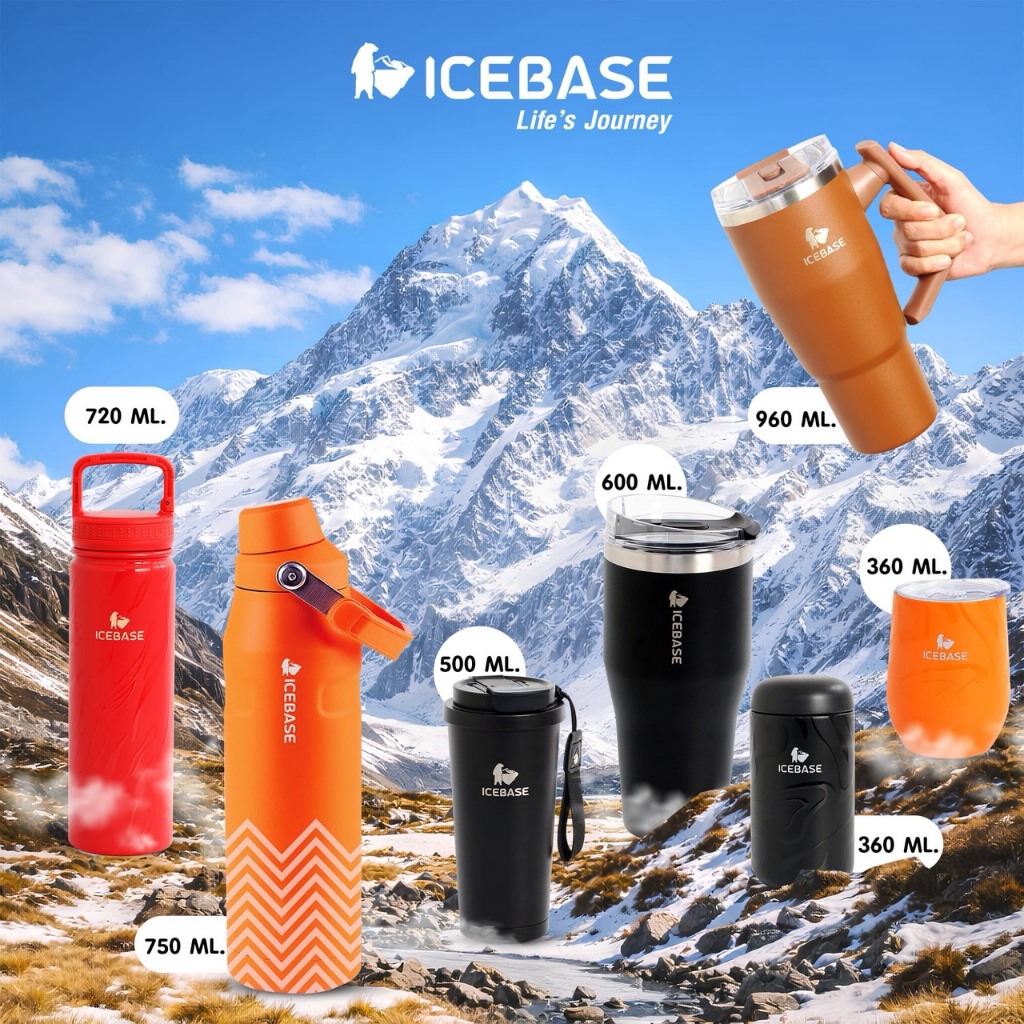 ICEBASE แก้วเก็บความเย็น NEW ITEM (มีหลายแบบ)