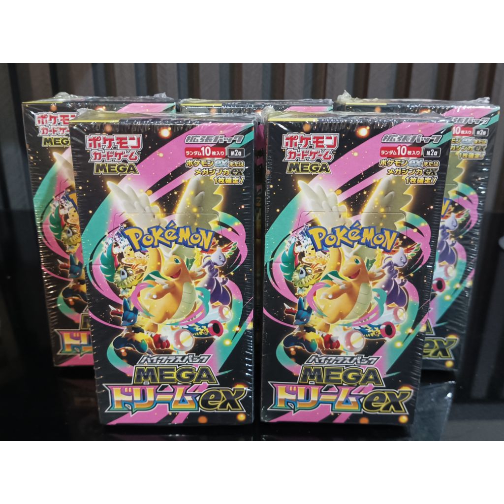 (แท้🇯🇵) Pokemon Card Mega Dream EX Box Ver.Japan Japanese Pokémon TCG การ์ดโปเกม่อน เมก้า ดรีม แบบกล่อง ภาษาญี่ปุ่น
