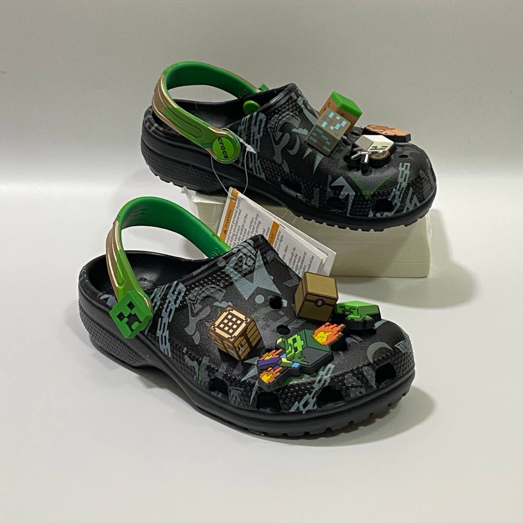 รองเท้าเตะเด็ก  Crxs รองเท้าเด็ก ผู้ชาย แบบทันสมัยไซด์ง่ายสบายเท้า