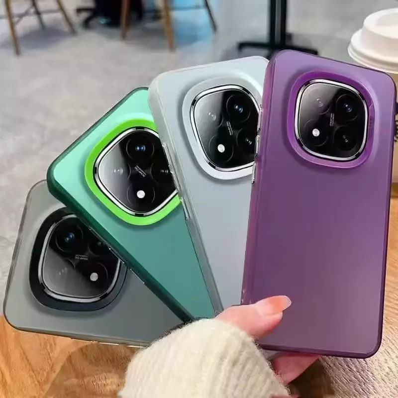 SoCool เคสกันกระแทก ผิวด้าน สำหรับ Xiaomi Redmi Note15 Note15Pro Plus Poco M8Proเคสขอบนิ่ม