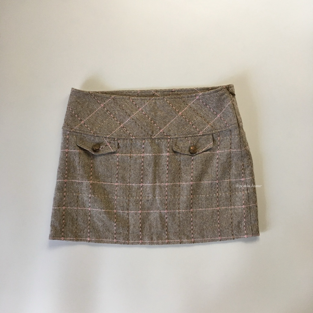 กระโปรงทรงเอลายสก็อตสวย⭐️ liz lisa shoujo coquette dollette himekaji