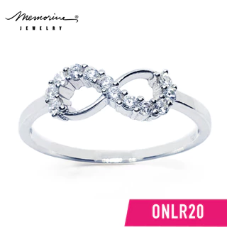 Memorine Jewelry แหวนเงินแท้ 925 ฝังเพชรสวิส(CZ) : ONLR20