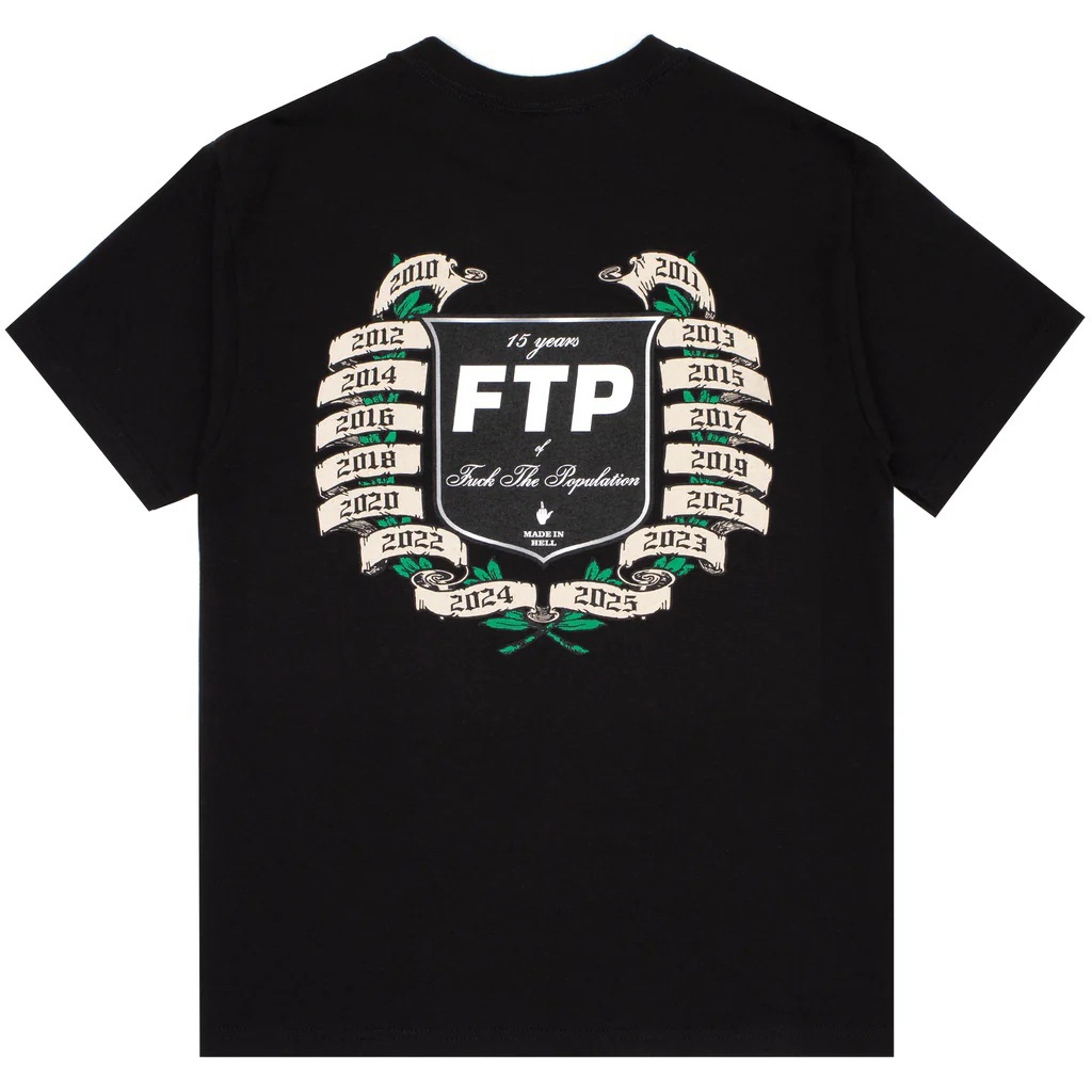 FTP 15 Years Of FTP Tee (Black)