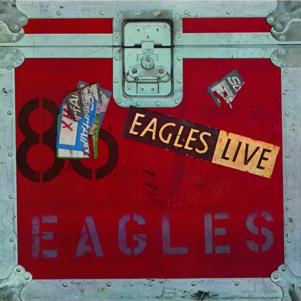 แผ่นเสียง Vinyl The Eagles Live แผ่นคู่ มือ1ซีลปิด