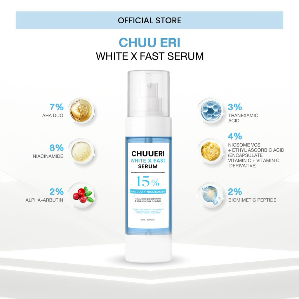 เซรั่มชูเอริ “ WHITE X FAST “