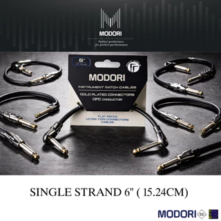 สายพ่วงเอฟเฟคกีตาร์ MODORI มีแบบ 1 เส้น และแบบแพ็ค 3 เส้น มีความยาวหลายขนาด