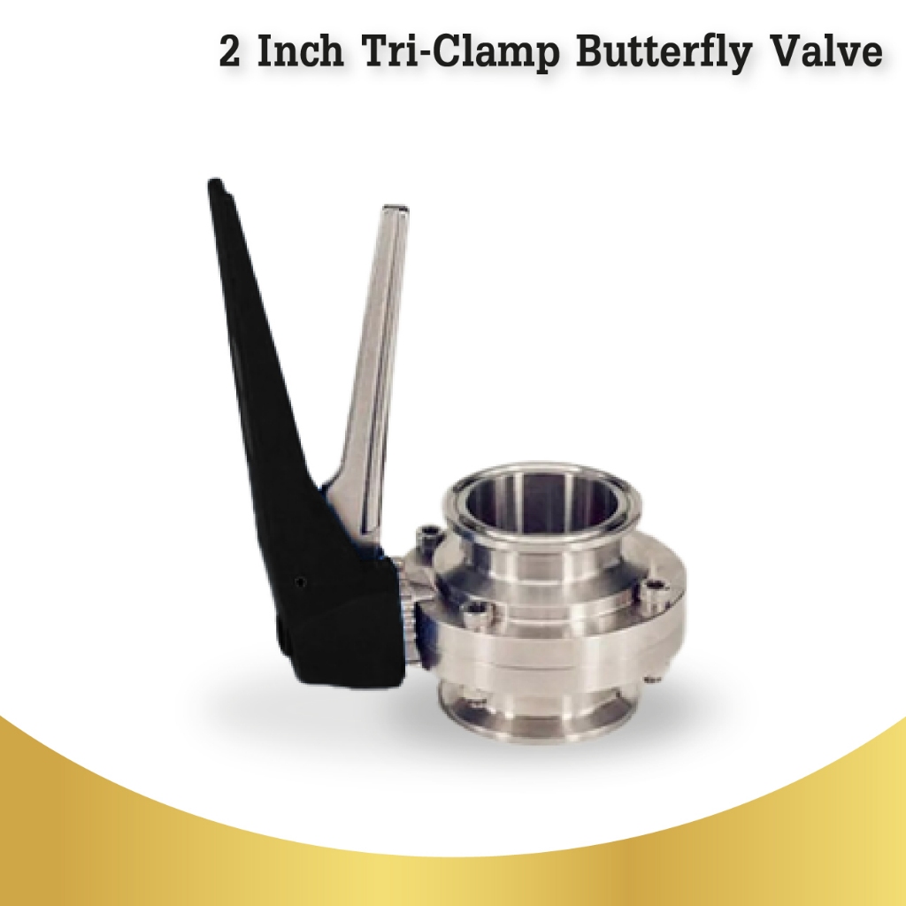 2 Inch Tri-Clamp Butterfly Valve