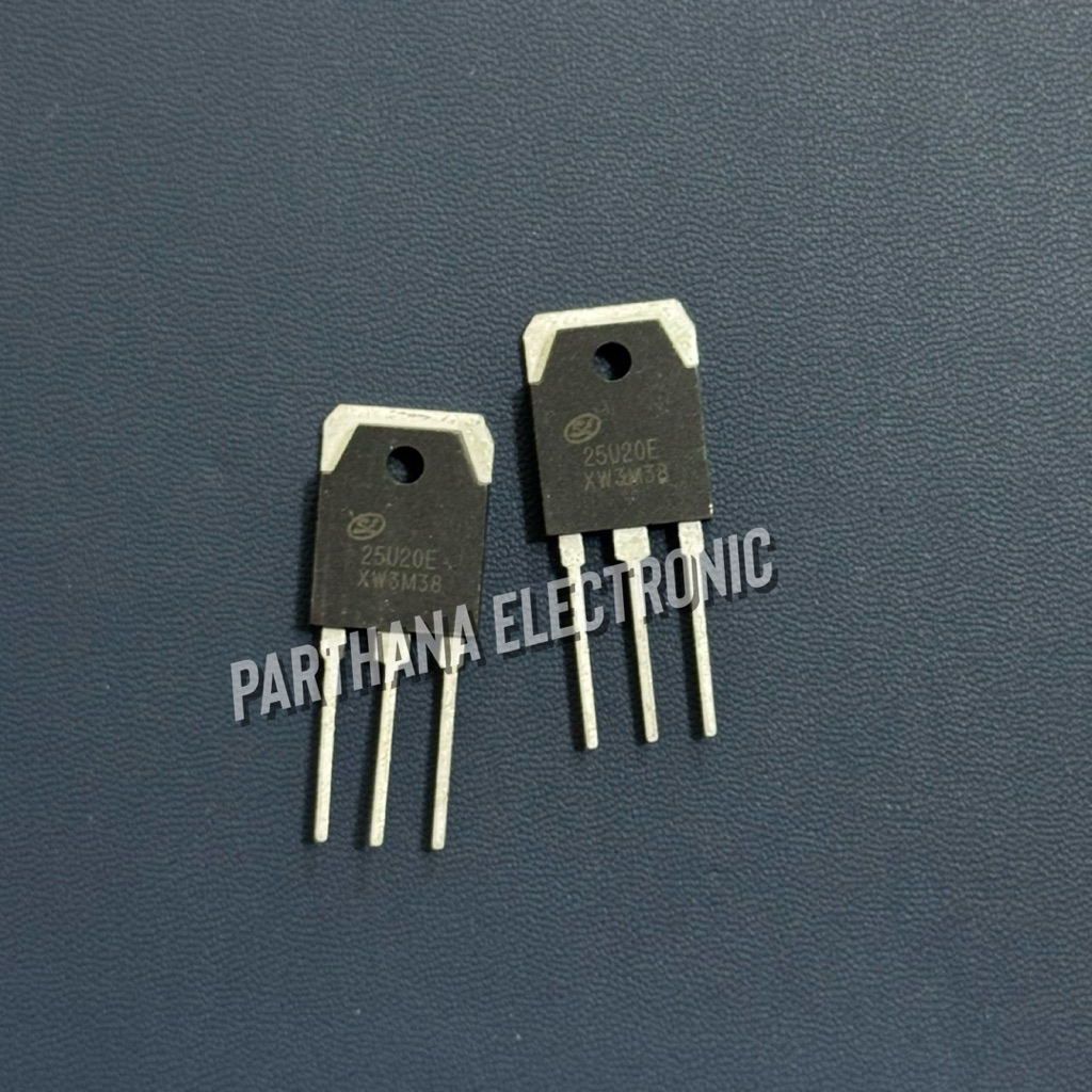 25U20E  SFR25U20EPN  ไอซีแผงบอร์ด Ultra-Fast Diode TO-3P 25A 200V ราคาต่อ1ชิ้น สินค้าพร้อมส่งในไทย📦💨