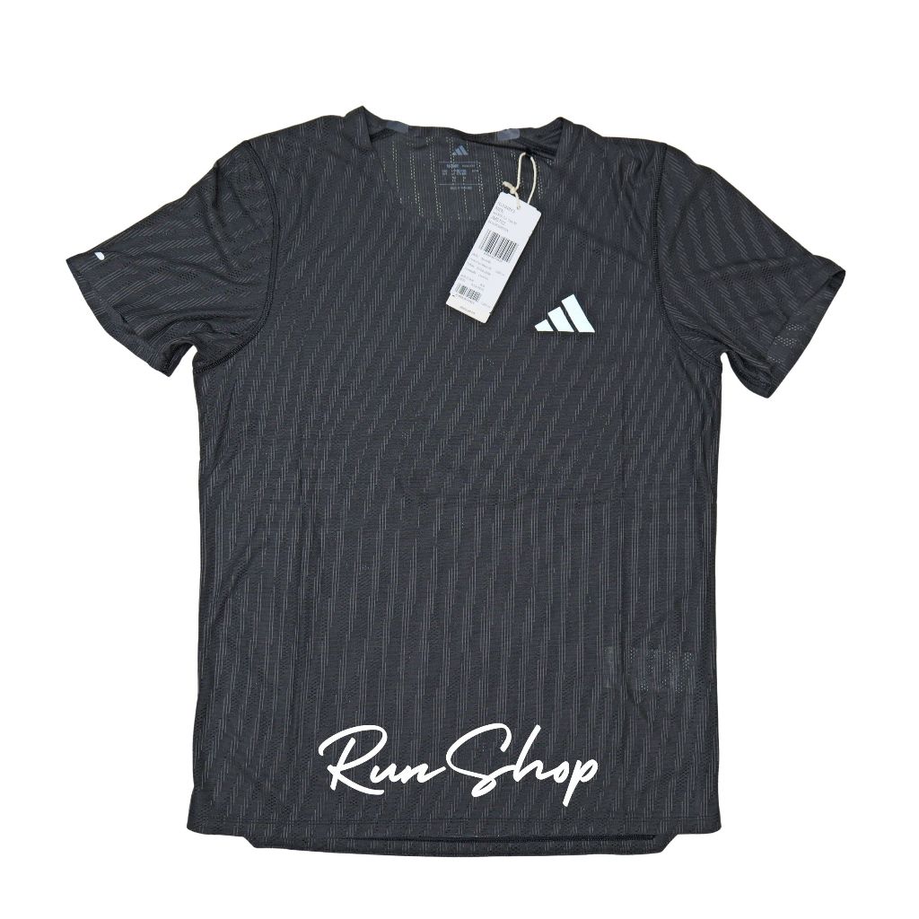 เสื้อยืด วิ่งผู้ชายแขนสั้น สีดำ Adidas 365 Running CLIMACOOL+ JM5702