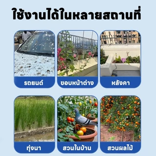 ไล่นกได้ผลเร็ว! ไล่นก ก้อนไล่นก ก้อนไล่นกพิราบ ที่ไล่นก ไล่นกได้ทุกชนิ ใช้งานง่าย 1 ถุง (10 เม็ด)